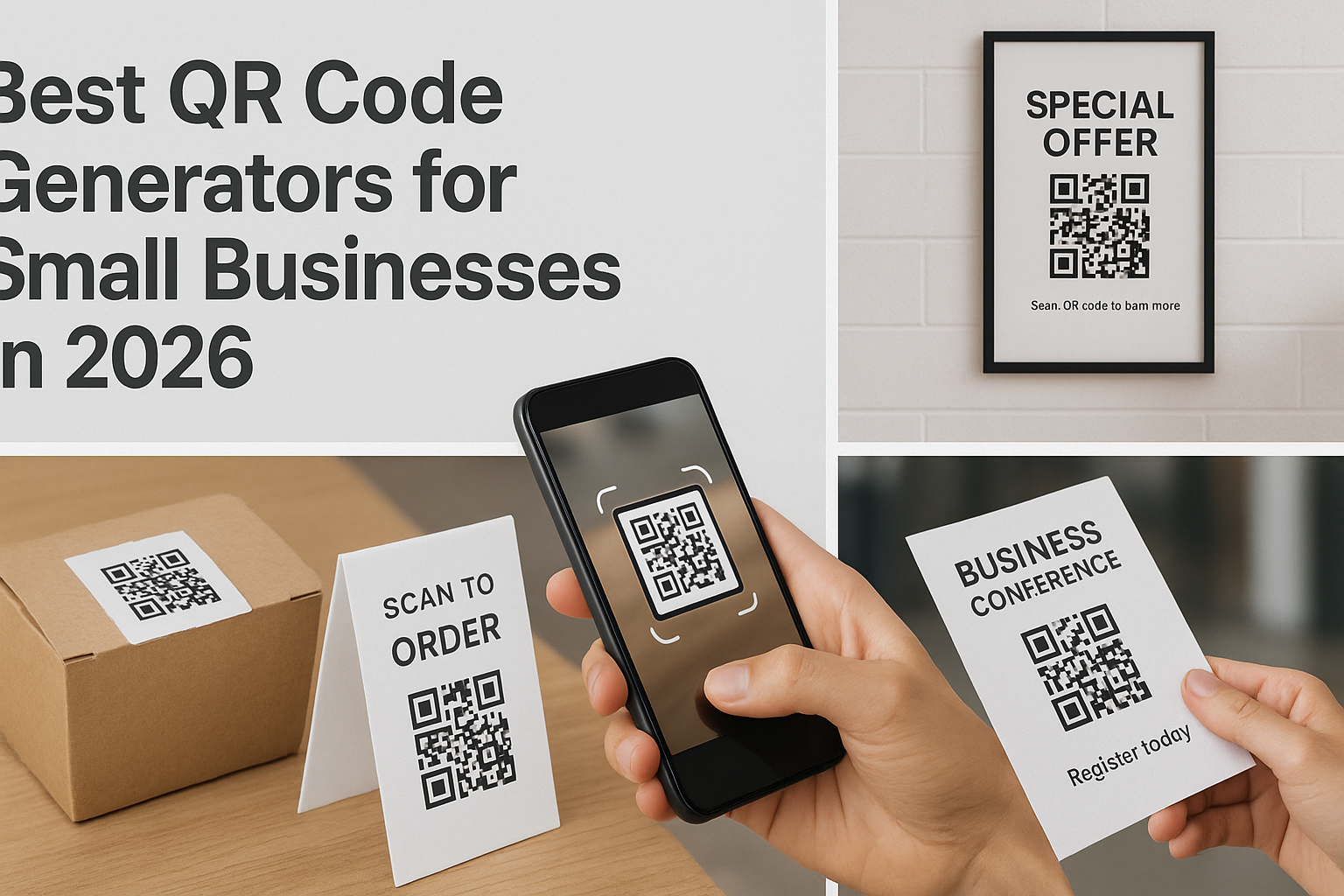 Best QR Code Generators for Small Businesses in 2026
