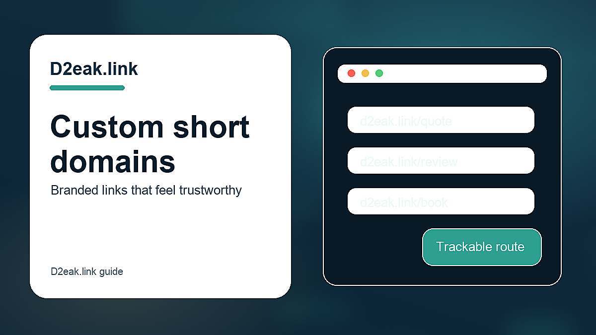 Custom short domains: when are they worth it for a small business?