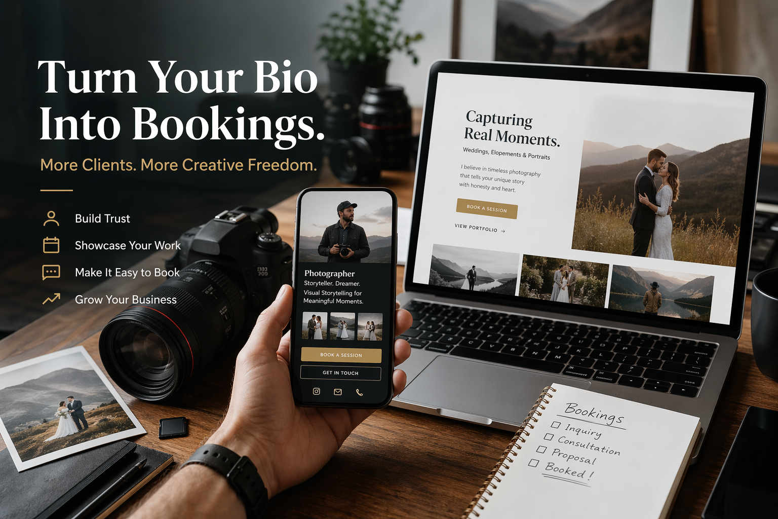 Beyond the Portfolio: How D2eak.link Empowers Professional Photographers