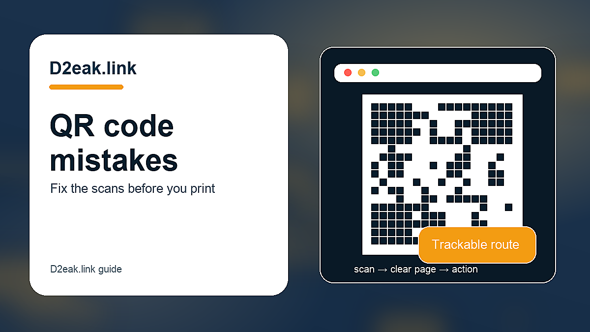 Nine QR code mistakes small businesses still make
