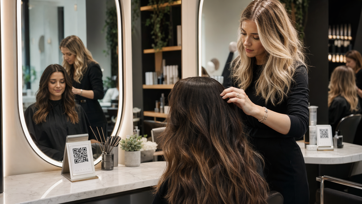How Salons Can Use QR Codes to Increase Repeat Bookings